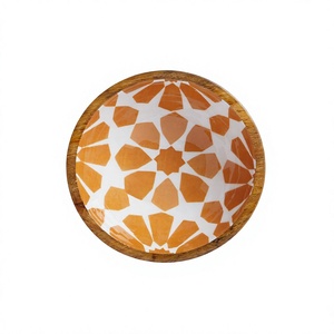 Tazón para Ensalada de Madera de Acacia y Mango, Diseño Moderno y Ecológico, para Bodas y Uso Doméstico, Marca Star World, Precio de Exportación - Product Image 1