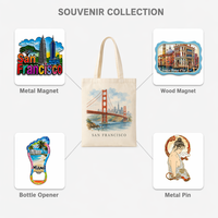 Sacs fourre-tout en toile de coton surdimensionnés avec logo personnalisé, réutilisables, durables, grands sacs de courses sportifs pour souvenirs