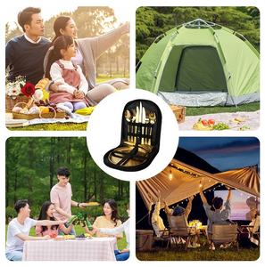 GEMEI 4-in-1 캠핑 용품 하이킹 콤보 팩 세트 바베큐 캠프 주방 조리기구 세트 조리기구 키트 - Product Image 2