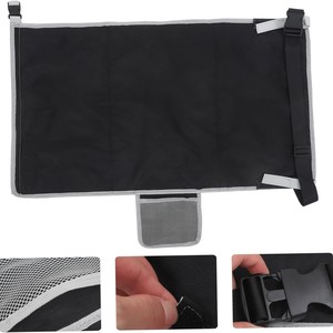 Portable Childrens Travel Airplane Seat Extender 79x44cm Nylon Sponge Toddler Footrest For 2-4 Years - Product Image 3