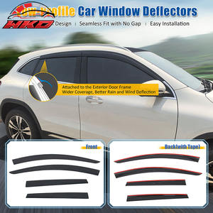 Pare-soleil de fenêtre à profil bas pour Nissan Murano 15-24, à coller, déflecteurs de pluie - Product Image 3