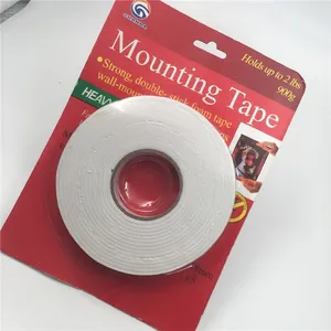 Cheap Wholesale Strong Double Sided Wall Mounting Tape Adhesive Foam Tape For Car Decoration