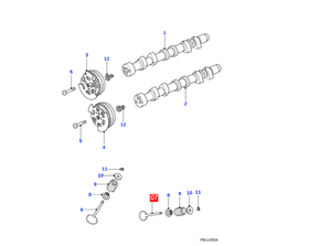 C2Z22414 KATUP KEPALA INTAKE untuk Jaguar X351 X152 X351 F-TYPE - Product Image 3