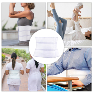 <span class=keywords><strong>Faja</strong></span> Abdominal de Soporte Lumbar - <span class=keywords><strong>Faja</strong></span> Reductora y Compresiva con Nailon para Hombres y Mujeres - 3 Paneles 9 Pulgadas - Product Image 6