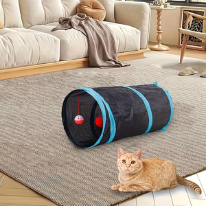 <span class=keywords><strong>Tunnel</strong></span> per gatti per gatti da interno grandi, tubi per gatti e <span class=keywords><strong>Tunnel</strong></span> pieghevoli a forma di S tubi per interattivo - Product Image 4