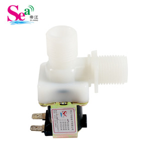Vanne solénoïde à 4 points de diamètre de tuyau, conception verticale, 12 V CC, normalement fermée, sortie d'eau, mise sous tension pour distributeur d'eau/lavage - Product Image 1