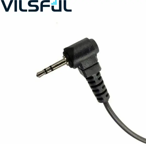 Bir Pin kulak kulaklık kablolu akustik tüp kulakiçi Walkie Talkie kulaklık PTT Mic ile T6200 T6220 T5720 T5728 interkom