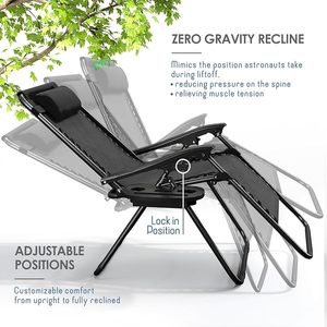 Chaise longue pliante de camping en plein air, portable, durable, imperméable, écologique, en acier inoxydable, zéro gravité, pour bronzer sur la <span class=keywords><strong>plage</strong></span> - Product Image 3