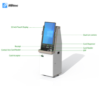 Kiosque de point de vente tout-en-un sur pied avec écran tactile pour la commande et le paiement en libre-service pour restaurants, supermarchés, hôtels, commerce de détail