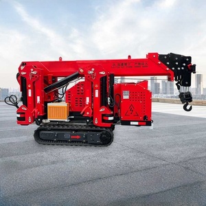 Gran oferta, equipo de elevación de grúa, grúa sobre orugas, 3 toneladas, 5 toneladas, 8 toneladas, Mini grúa sobre orugas Spider, elevador de pluma remolcable - Product Image 1