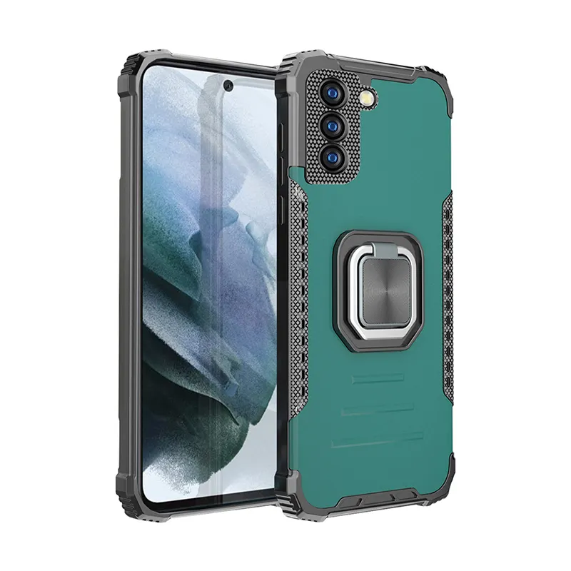 Poco M3 Back Cover Phone Case, TPU PC Hybrid Armor Magnetic Holder Mobile Phone Case For Xiaomi Poco M3 Back Cover