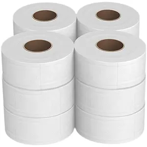 Rouleau jumbo fabrication de papier de soie matière première fournisseurs de rouleaux de papier de toilette en gros