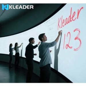 Layar proyeksi pemetaan melengkung dinding interaktif 3D, monitor sentuh 180 derajat atau 270 ° untuk pameran Museum - Product Image 1