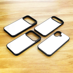 Venta caliente sublimación funda de teléfono en blanco 2D cubierta TPU + PC + hoja de aluminio para <span class=keywords><strong>iPhone</strong></span> 17 Pro Max funda barata al por mayor - Product Image 2