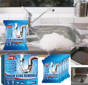 Disotturatore per tubi, detergente per scarichi, rimuovi intasamenti per lavandini di bagno e cucina - Product Image 1