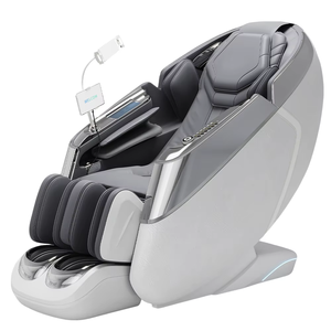 Fauteuil de massage pliable Shiatsu 2D à gravité zéro, élégant et luxueux, pour usage domestique, avec musique IA et support pour téléphone - Product Image 3
