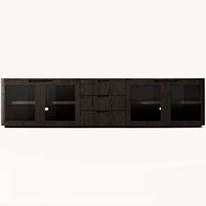 Meuble <span class=keywords><strong>de</strong></span> <span class=keywords><strong>salon</strong></span> <span class=keywords><strong>de</strong></span> style nordique Tiroirs <span class=keywords><strong>de</strong></span> rangement en bois <span class=keywords><strong>de</strong></span> chêne massif sculpté - Product Image 4