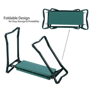 Tabouret de jardin pliable, siège profond, chaise mollet, avec poignées, pour le jardinage - Product Image 2
