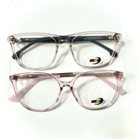Montures de lunettes carrées unisexes en acétate, à monture complète, couleurs assorties, de haute qualité, livraison rapide