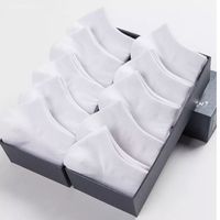 Chaussettes en polyester pour hommes, les moins chères en gros, absorbantes, chaussettes basses à la cheville