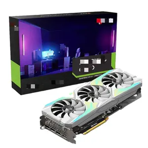 En çok satan 384-Bit Gigabyte Geforce RX570 hızlı kargo ile 8G ikinci el GPU grafik kartı Nvidia yonga seti ve Fan soğutucu