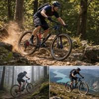 VTT Hardtail Nouveau Design 21 Vitesses 26'' 27.5'' 29'' Freins Hydrauliques Vélo de Montagne pour Femme