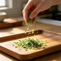 Hot Sale Natural Flavor Dried Green Onion Slices for Noodle Soup Seasoning Condiment