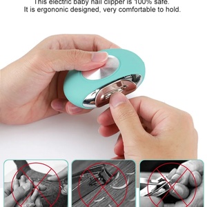 Kit de coupe-ongles et polisseuse électrique Nice Feet pour adultes et enfants, en plastique, outil de beauté pour les doigts - Product Image 6