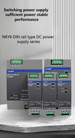 Équipement d'automatisation industrielle, alimentation électrique à découpage LED de type rail en cuivre 220V NKY2, transformateur de conversion AC-DC