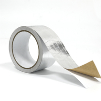 Ruban de feuille d'aluminium Adhésif extra épais et fort pour conduits d'air chaud et froid pour tuyaux en métal