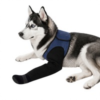 Attelle de protection pour pattes avant de chien – Protection contre les léchages et les morsures, sangle de récupération pour pattes gauche/droite, soutien articulaire toutes saisons