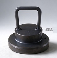 Bouchon de cylindre hydraulique pour pompe à boue F1300. Couverture d'extrémité de corps de soupape en acier allié d'origine usine. Pièces de rechange pour pompe de forage.