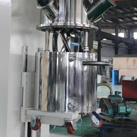 Mélangeur de boue de revêtements industriels Mélangeur de colle liquide visqueux planétaire double sous vide pour pâte de produits chimiques de batterie au lithium