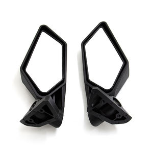 Kemimoto — rétroviseur arrière réglable, 2 pièces, miroir de recul pour Can Am Maverick X3 Max R X3 R, pour <span class=keywords><strong>Suzuki</strong></span> King <span class=keywords><strong>Quad</strong></span> <span class=keywords><strong>450</strong></span> - Product Image 1