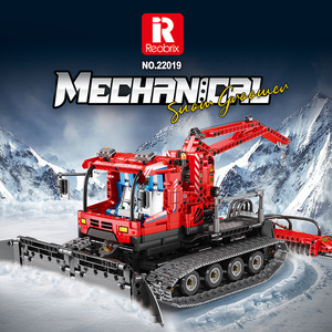 22019 Power Engineering Camión de Plataforma para Terrenos Nevados con Control Remoto, Modelo de Bloques de Construcción, Juguete Educativo de Ensamblaje - Product Image 2