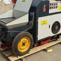 Mini-pompe à béton, petite machine d'alimentation pour structures secondaires, pour une distribution efficace du béton