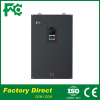 Contrôleur de moteur VFD monophasé/triphasé 380V FC 300 pour système de pompe à eau, faible bruit, IP20, service après-vente mondial, certifié ISO CE
