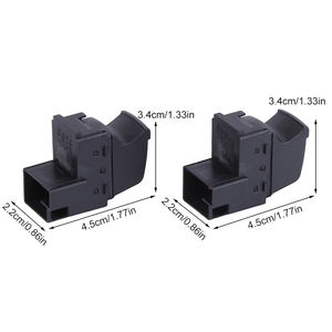 Kit <span class=keywords><strong>de</strong></span> 2 <span class=keywords><strong>boutons</strong></span> <span class=keywords><strong>de</strong></span> commande <span class=keywords><strong>de</strong></span> déverrouillage du couvercle du réservoir <span class=keywords><strong>de</strong></span> carburant et du coffre <span class=keywords><strong>de</strong></span> voiture 1J0959833A 1J0959831A pour VW Jetta A4, pièces détachées automobiles - Product Image 6