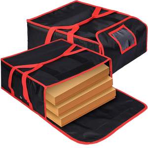 Custom Portable Oxford Soft Wine Cooler <b>Thermal</b> <b>Bag</b> Large Insulated Cooler <b>Bag</b> Pizza <b>Delivery</b> <b>Bag</b> with Shoulder Strap - Product Image 1