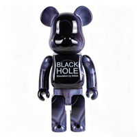 Décoration d'Intérieur Figurines d'Action en ABS Marchandises Officielles Modèle de Jouet Bearbricks 400%