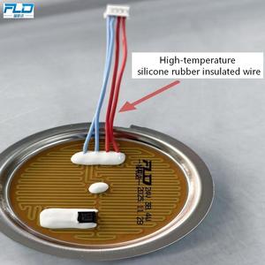 <span class=keywords><strong>Calentador</strong></span> de Poliimida Kapton de 24V 38.4W de Alta Precisión para Sistemas de Calefacción de Ventiladores - Product Image 2