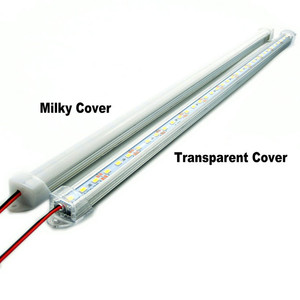 Profilé en aluminium encastré pour éclairage LED sur rail, bande LED SMD 2835, éclairage LED de plafond - Product Image 3