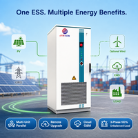 Système de stockage d'énergie intelligent (ESS) industriel et commercial 100 kWh 261 kWh, alimentation extérieure 125 kW 250 kW avec PCS refroidi par liquide
