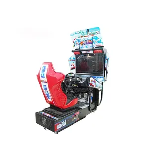 32 inch car racing game machine muntautomaat arcade racing simulator machine ontlopen