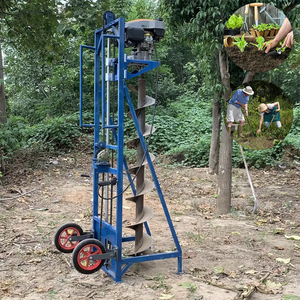 เครื่องขุดบ่อน้ำไฮดรอลิกเครื่องขุดเจาะดินสำหรับการเกษตรใช้ในงานธุรกิจ - Product Image 6