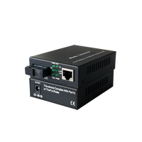 Convertisseur de média fibre optique Gigabit RJ45 A/B, convertisseur optique Netlink monomode 10/100/1000M 20 KM, vente chaude