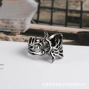 Phoenix <b>Ring</b> For Men <b>Titanium</b> Steel Animal Shape Fashion Jewelry Gift SA506 - Product Image 2