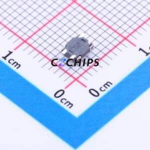 TD-1182SA-2.0H-250 Tactile Switch SMD Switch Single Pole Single Throw Round Button 2.5N Vertical Mount - Product Image 2