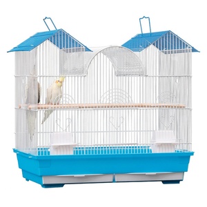 大型金属不锈钢鸟鹦鹉笼子 - Product Image 5