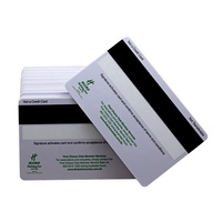 Tarjeta Inteligente con Banda Magnética de 85.5x54mm, PVC, para Programas de Fidelización de Hoteles, con Panel para Firma e Impresión Offset